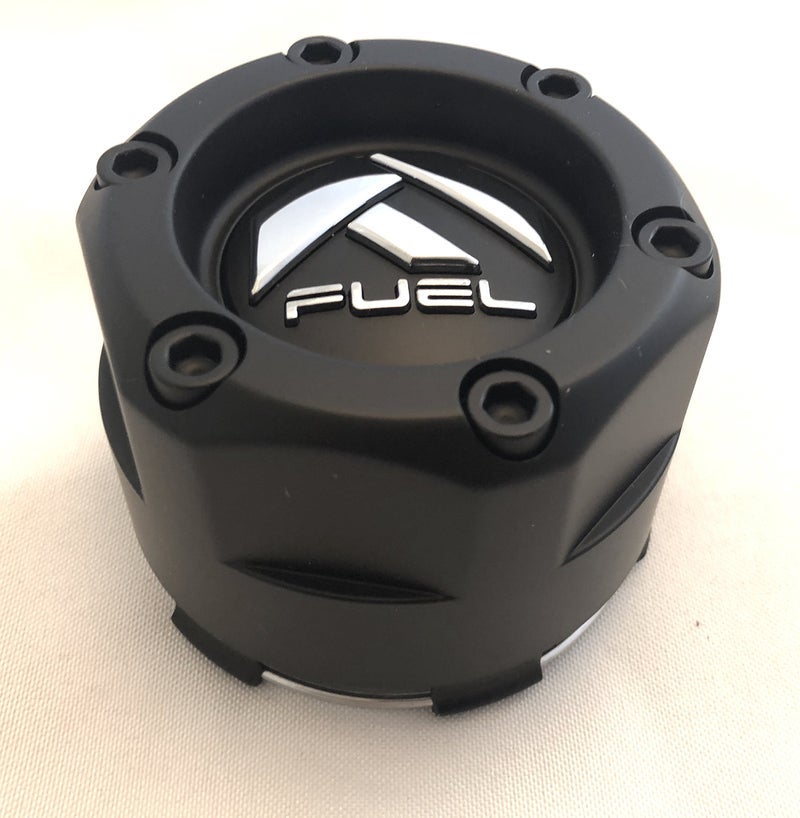 FUEL Matte Black Wheel Center Cap (Qty 1) # 1003-47MB - Image 2